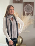 Cashmere Scarf, Light Weight Summer Scarf, Wrap, Stole, Thin, Warm Scarf, Gift for Him/Her