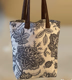 Linen Tote Bag, Tote Bag, Linen Bag, Natural Tote Bag, Linen Shoulder Bag, Shopping Bag, Gift For Her