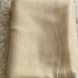 Cashmere Scarf, Natural Solid Ivory, Handmade  Nepal Scarf, Super Soft Travel Wrap, Gift For Him/Her