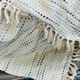 Boho Throw Blanket Handmade Woven Blanket with Tassels Decorative Sofa Throw for Home Decor, Boho  Bedroom Decor, Housewarming Wedding gift