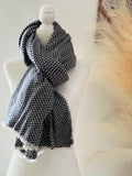 Cozy Gift, Wool Scarf, Travel blanket scarf, Cozy winter Blanket SCARF Women, Soft and Warm Winter Shawl, Perfect gift for her