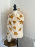 Cashmere Scarf, Fall Yellow Mustard Cashmere Scarf,  Warm Cozy Scarf/ Stole, Cozy Winter Cashmere Scarf,  Christmas Gift for Her