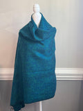Meditation Blanket Himalayan Yak Wool Scarf,  Blanket Scarf, Orange/ Pink Soft Oversized Shawl/Throws, Yoga blanket, meditation Blanket