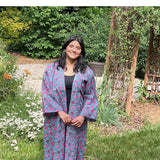 Kimono Cotton Kimono Bathrobe Frida Valentines Day GiftBird Bathrobe Turkish Bathrobe Cardigan Nightwear Dressing Gown Beach Bikini Summer