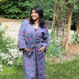 Kimono Cotton Kimono Bathrobe Frida Valentines Day GiftBird Bathrobe Turkish Bathrobe Cardigan Nightwear Dressing Gown Beach Bikini Summer