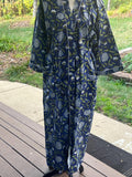 100% cotton  robe for women, House robe, Kimono Robe Dressing Gown, Bridesmaid Robe, Summer Nightwear, One Size, Birthday gift