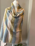 Tibet Yak Wool Scarf, Tibet Blanket Scarf, Travel blanket, Wool Scarf for women, Extra Soft Blanket Scarf, Handmade Birthday Gift for her