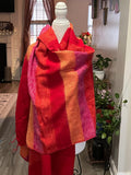 Tibet Yak Wool Scarf, Tibet Blanket Scarf, Travel blanket, Wool Scarf for women, Extra Soft Blanket Scarf, Handmade Birthday Gift for her