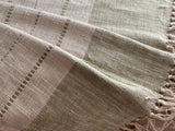 Pure cotton throw blanket, Hand-loomed blanket couch, Sofa cover, Birthday gift for grand Mom