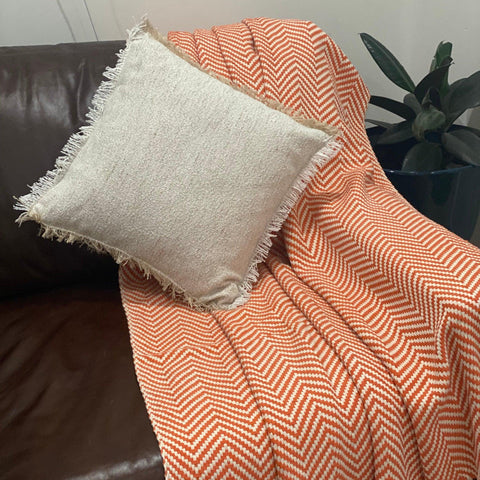 Boho blanket for bedroom decor, Hand loomed throw blanket couch, cotton Woven blanket, Turkish Blanket, Seasonal decor, Gift for home