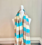 Yak wool throw, Tibet Handmade Yak Wool Blanket  shawl, Stripes Scarf, Soft Shawl/Throws, Yak Wool Hand-Loomed Nepal, Unique gift