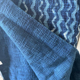 Indigo Blue Sofa Throw, Handmade Blanket, Oversize Throw Blanket,  Cotton Bedspread, Housewarming gift