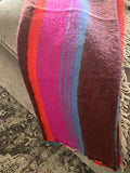 Wool  throw blanket, Mohair throw blanket, Soft blanket for sofa/couch, Warm blanket for winters, Cozy gift for mom,