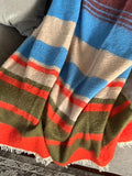 Wool  throw blanket, Mohair throw blanket, Soft blanket for sofa/couch, Warm blanket for winters, Cozy gift for mom,