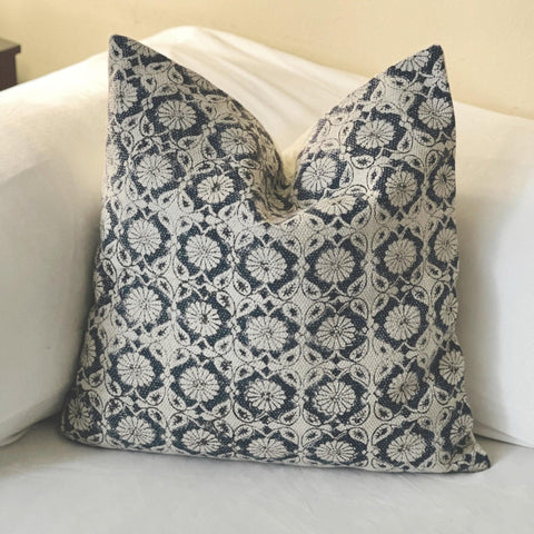 Mud Cloth Pillow Case, Handmade Pillow Cover for Sofa, Lumber Pillow, Rustic Grey Throw Pillow, Pillow Cove for Bed