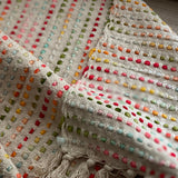 Boho Throw Blanket Handmade Woven Blanket with Tassels Decorative Sofa Throw for Home Decor, Boho  Bedroom Decor, Housewarming Wedding gift