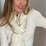 Extra soft cashmere Scarf, Wrap, Scarf for Women, Lightweight cashmere shawl, Birthday gift for her