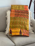 Indian Hand stitched Patchwork Kantha Quilt Hippie Bedding Bedspread Boho Kantha Blanket Gudari King/Twin Size Bed Cover Unique gift