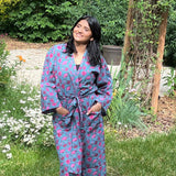 Kimono Cotton Kimono Bathrobe Frida Valentines Day GiftBird Bathrobe Turkish Bathrobe Cardigan Nightwear Dressing Gown Beach Bikini Summer