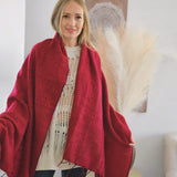 Tibet Yak Wool Scarf, Tibet Blanket Scarf, Travel blanket, Wool Scarf for women, Extra Soft Blanket Scarf, Handmade Birthday Gift for her