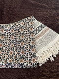 Boho Throw Blanket for Couch/Home, Bohemian Blanket for Living Room, Cotton Woven Throw for Bedroom, New Home Gift