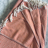 Boho blanket for bedroom decor, Hand loomed throw blanket couch, cotton Woven blanket, Turkish Blanket, Seasonal decor, Gift for home
