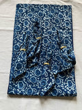 Indigo blue block print table Runner, Hand Block Floral Print napkins set, Dining Table  Decor, Handmade gifts for home