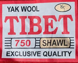 Yak wool throw, Tibet Handmade Yak Wool Blanket  shawl, Stripes Scarf, Soft Shawl/Throws, Yak Wool Hand-Loomed Nepal, Unique gift